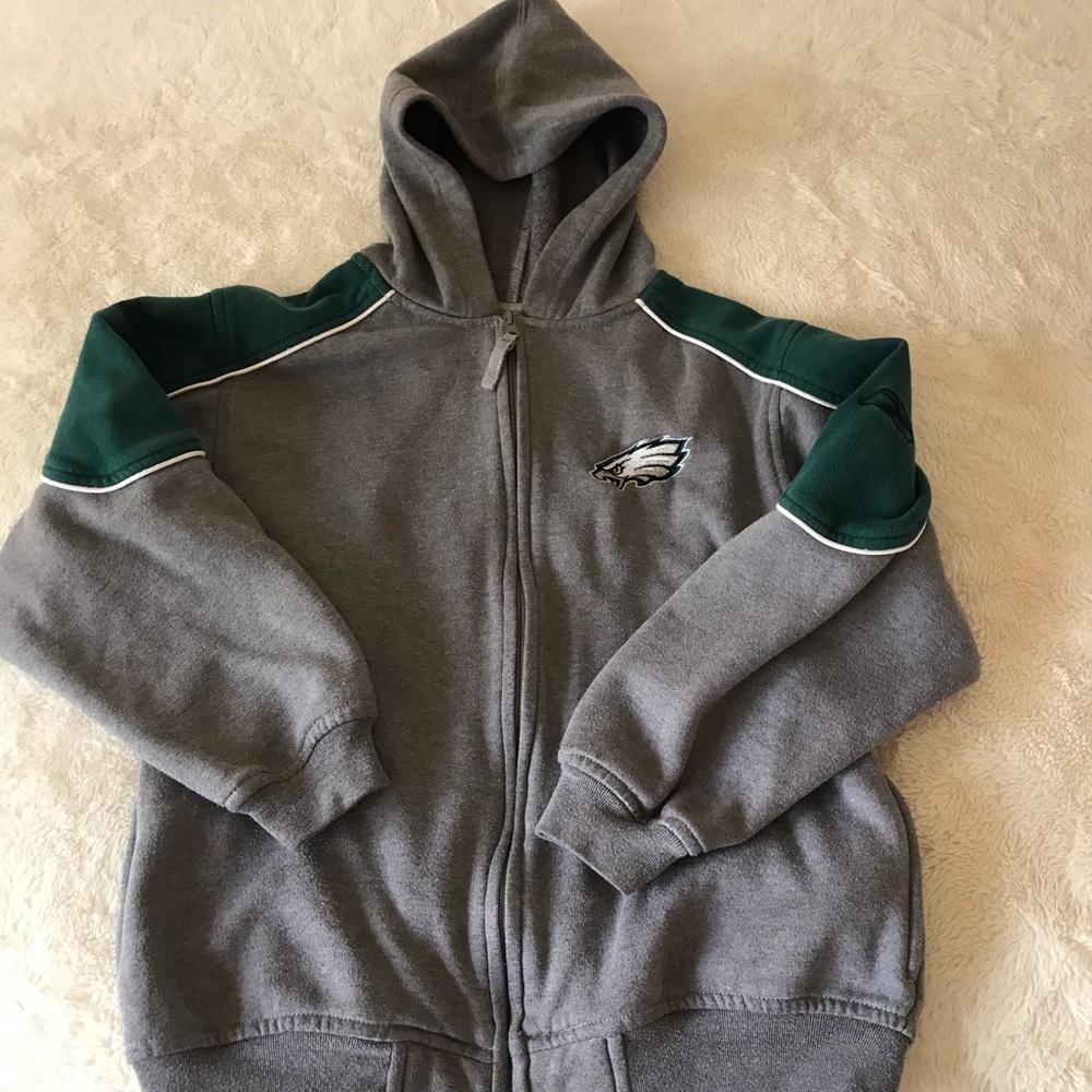 Kids Eagles Sweatshirt Zipup